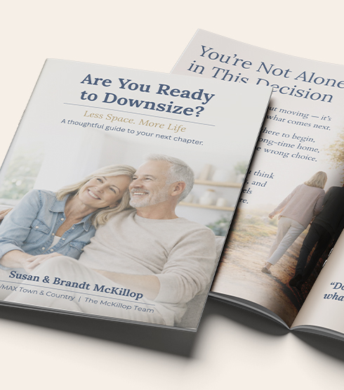 Calm, welcoming home entryway representing clarity and next steps